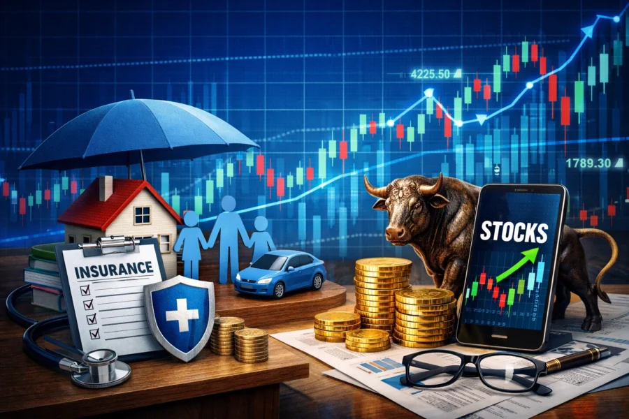 stocks and insurance